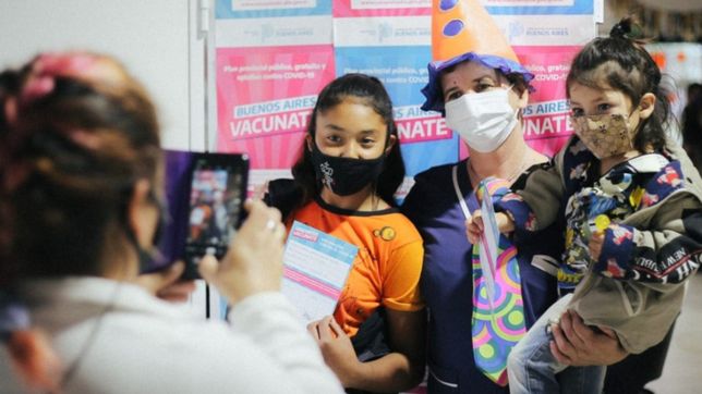 casi la mitad de los chicos de 3 a 11 anos se anotaron para vacunarse contra el covid-19