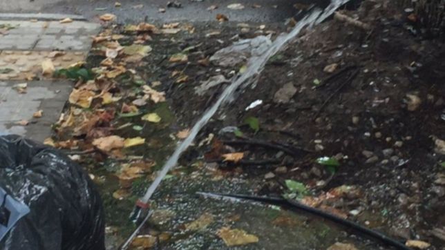 lagunas y chorros: las perdidas de agua en medio de los reclamos a absa