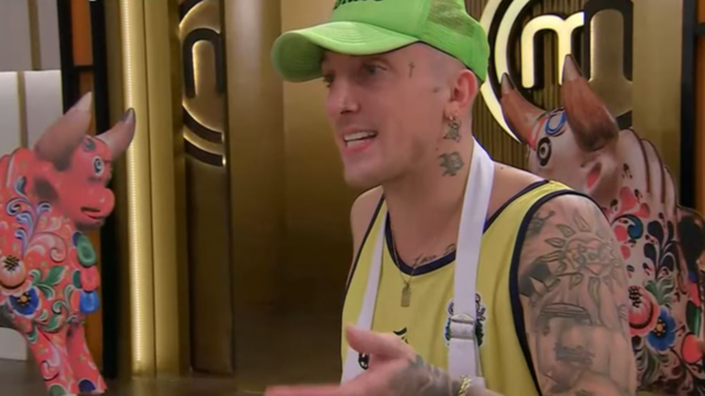 el polaco lucio una musculosa del lobo en masterchef y encendio las redes