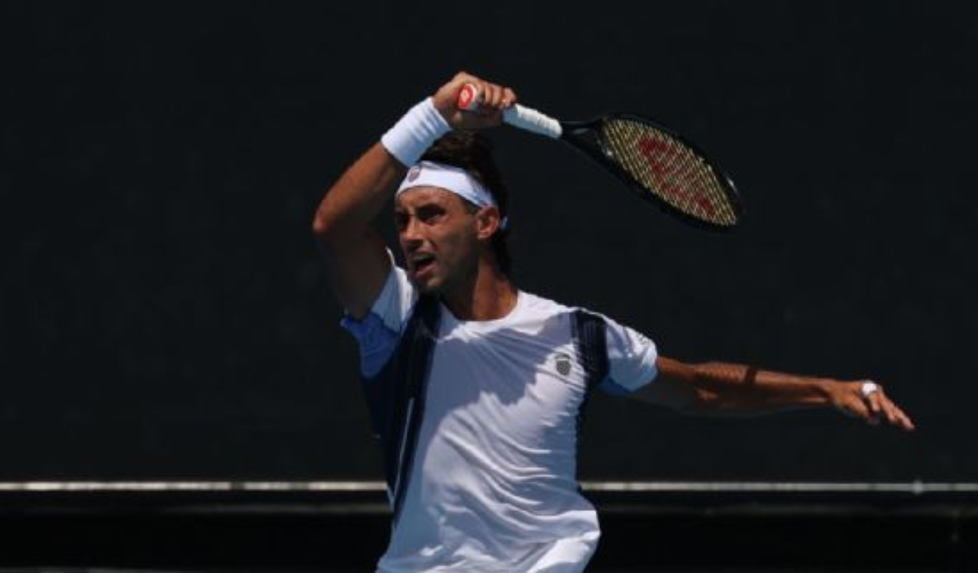 Thiago Tirante en el Masters 1000 de Miami.