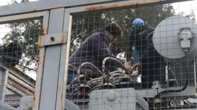 edelap termino las obras en el cable que se dano y causo el apagon en la zona norte de la plata