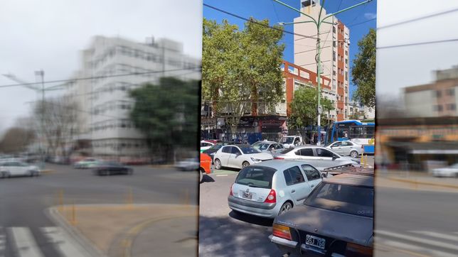 una esquina clave de la plata sin semaforos mas de 5 horas y el transito fue un descontrol
