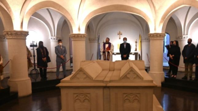 garro participo del homenaje por los 100 anos de la muerte de dardo rocha