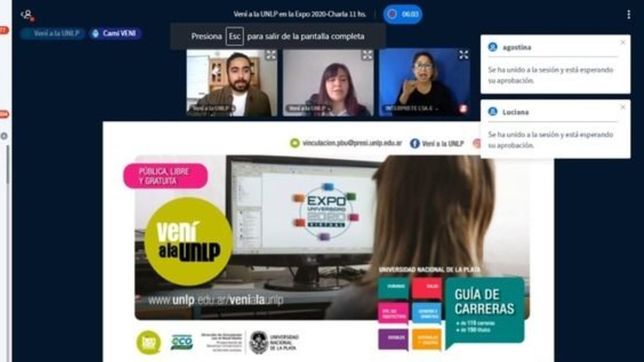 mas de 20 mil jovenes participaron de la expo universidad 2020 virtual