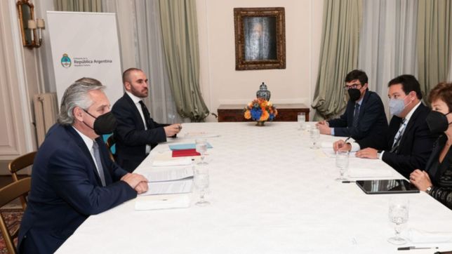 alberto fernandez y el encuentro con el fmi: fue una buena reunion