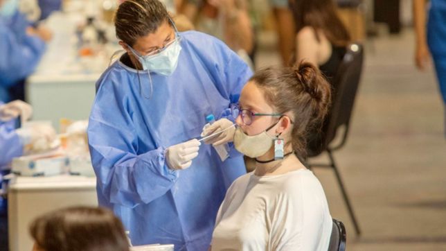 coronavirus en argentina: casi 100.000 contagios en un dia