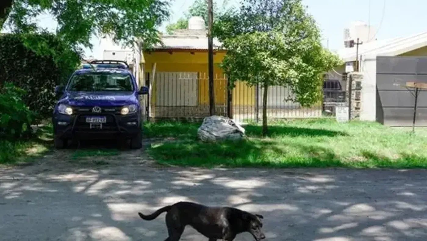 La casa donde ocurri&oacute; el triple crimen de Capit&aacute;n Berm&uacute;dez, en Santa Fe