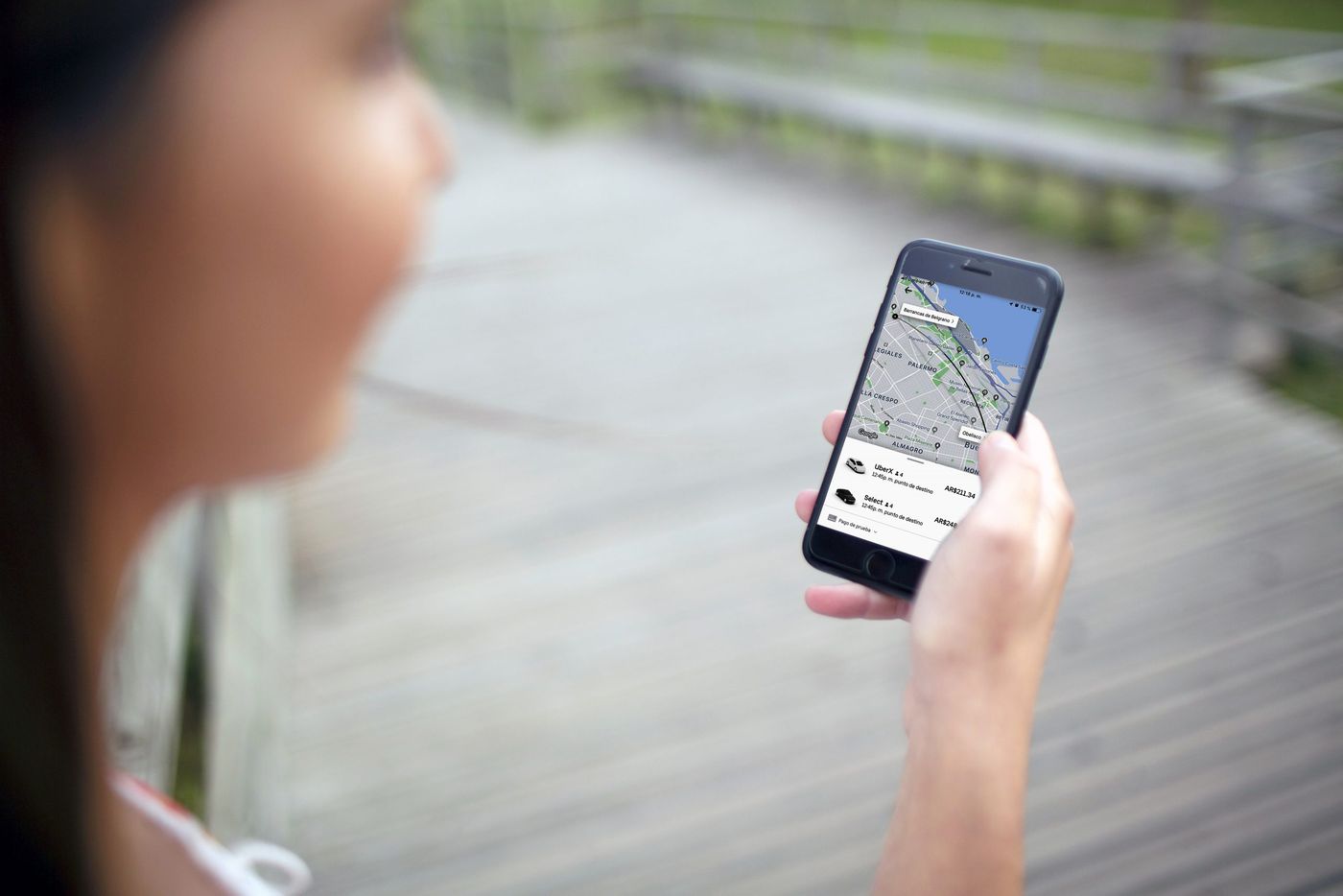 El paro de los conductores de Uber, DiDi y Cabify inició a las 10 y se extenderá hasta las 17.