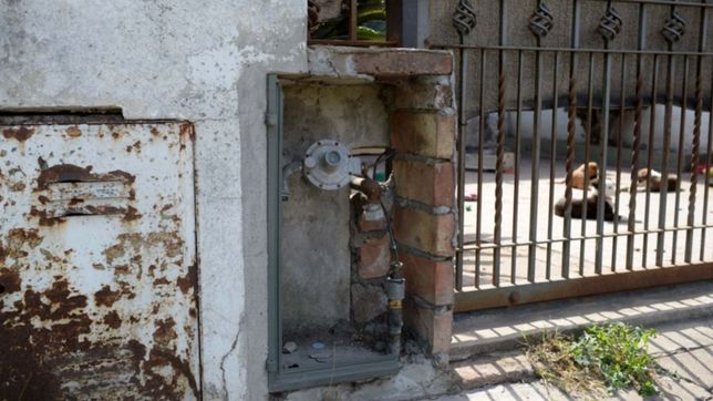 todo un barrio de la plata se quedo sin gas porque se robaron los medidores