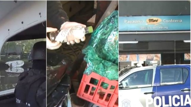 video: asi cayo la banda del narco panadero que cocinaba droga a la vera del rio santiago