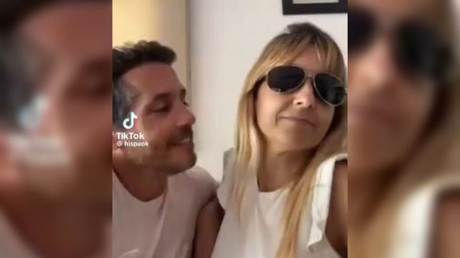 video: la pareja viral de gimnasia explico los motivos de su pelea en el bosque