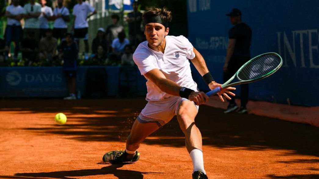 Etcheverry cayó ante Aleksandr Bublik y se despide del Challenger de Turín