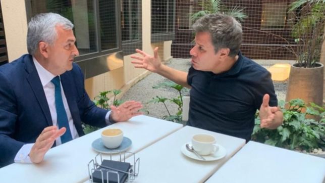 gerardo morales y facundo manes estuvieron juntos en barcelona