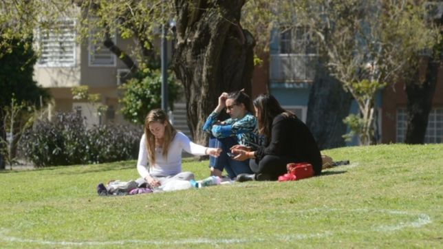 se viene un miercoles fresco a la manana y primaveral a la tarde