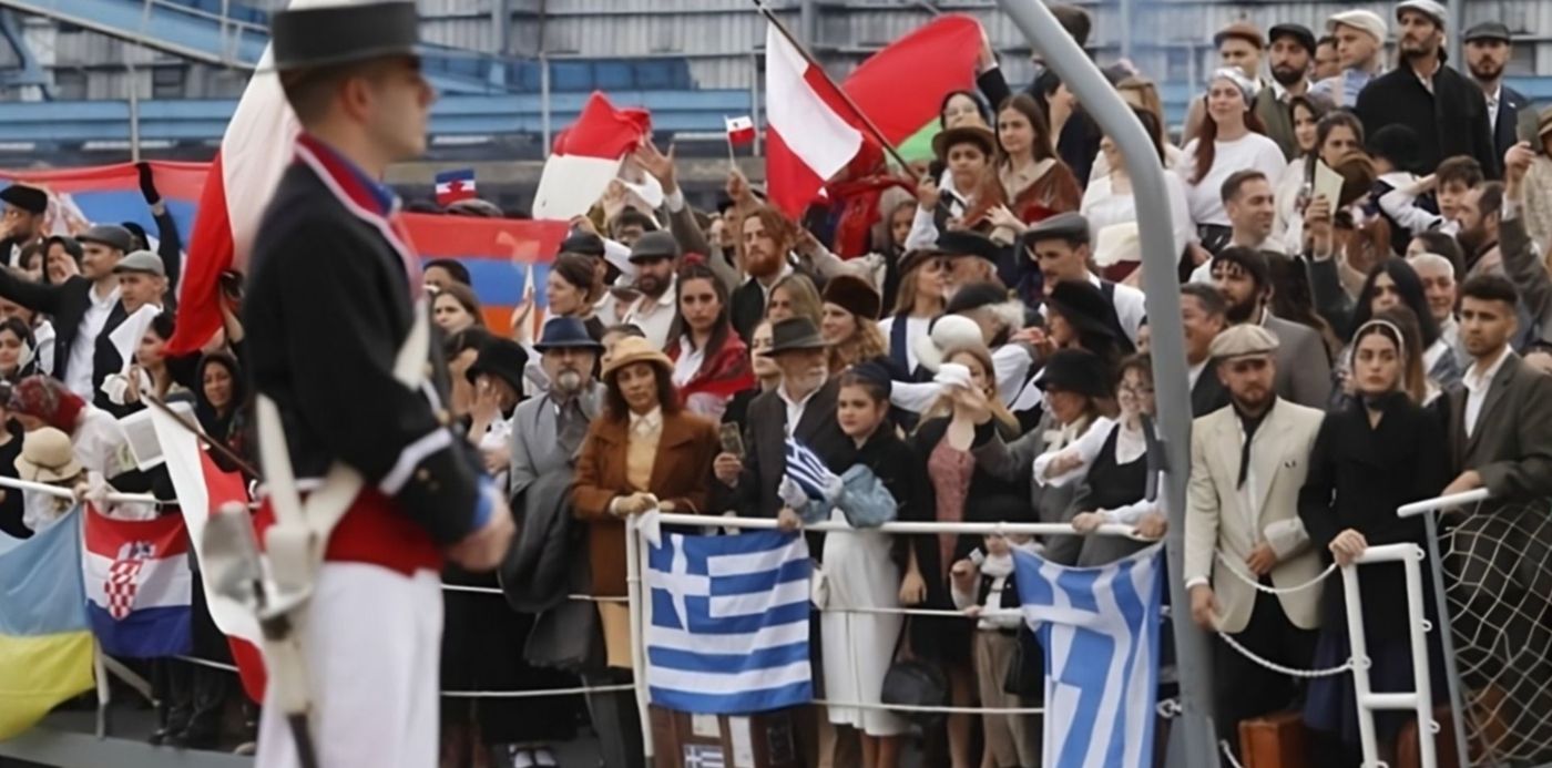 Desembarco arribo simbólico