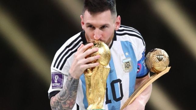 lionel messi: se hizo desear, pero es lo mas lindo que hay