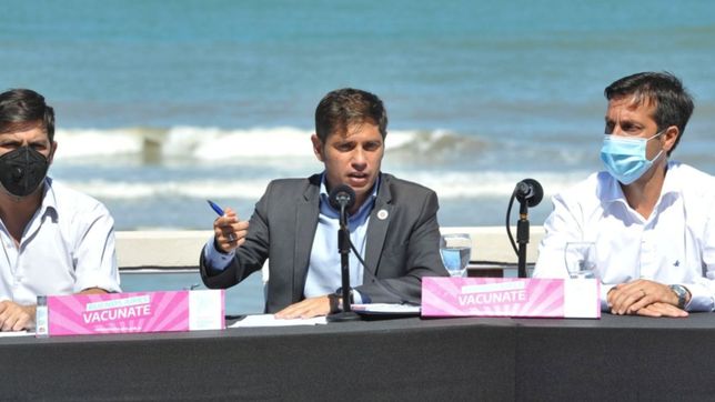 vacunacion, inicio de clases y menos restricciones: anuncios de kicillof para la provincia