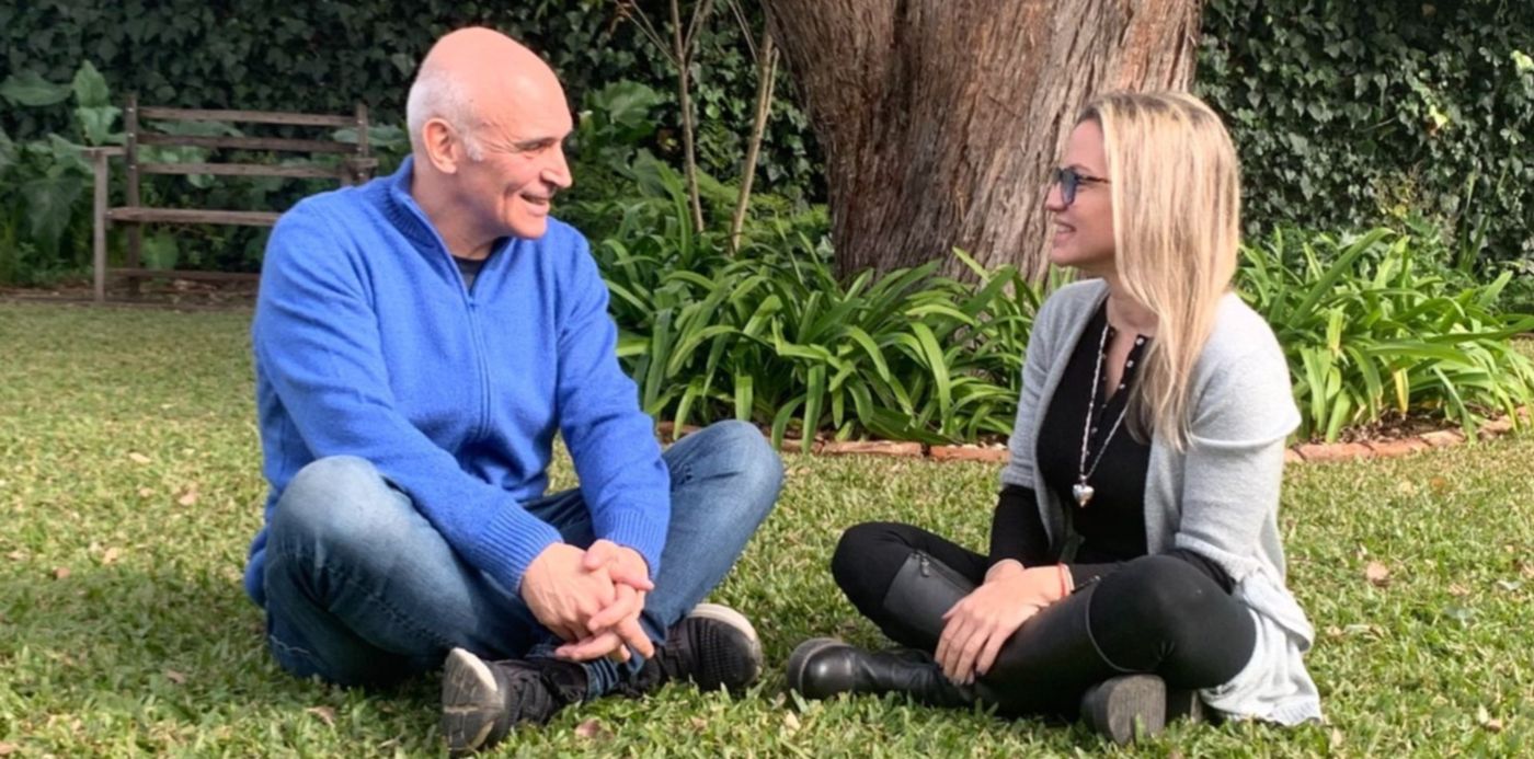 José Luis Espert y Carolina Piparo