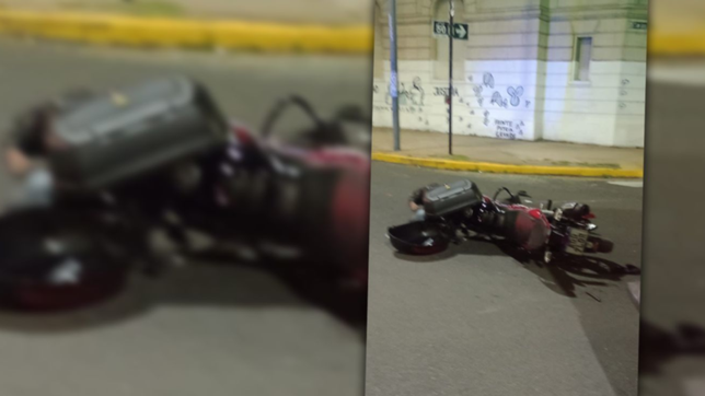 choque tragico en la plata: murio un motociclista tras impactar contra un auto