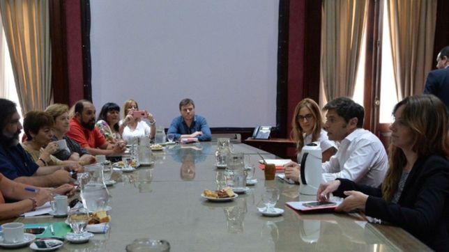 la provincia convoco a paritarias a los gremios de docentes y estatales