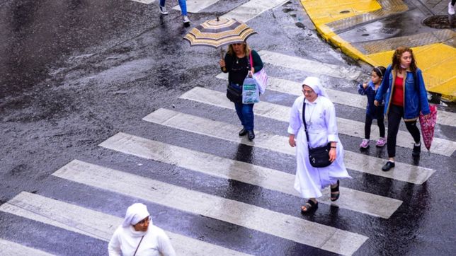 martes gris, inestable y con chances de lluvias y lloviznas en la plata