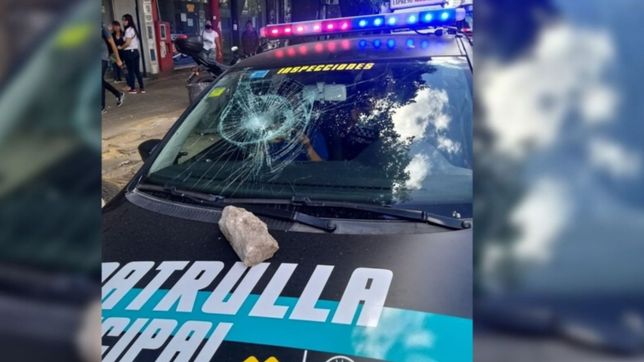 agredieron a un inspector municipal durante un operativo contra la venta ambulante