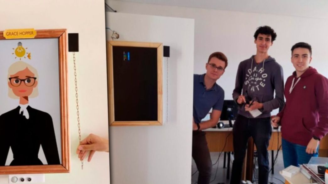 Estudiantes de la UNLP crearon un cuadro interactivo basado en la inteligencia artificial