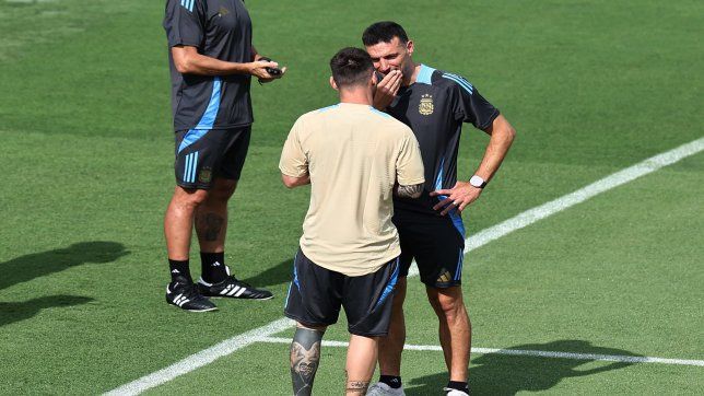 lionel scaloni definio al once titular para el debut de la seleccion argentina en la copa america