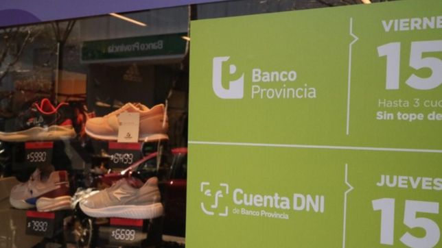 ¿cuales son los descuentos con cuenta dni del banco provincia para lo que resta del mes?