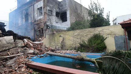 Así vive la familia que sufrió un derrumbe durante el incendio de la subestación de Tolosa