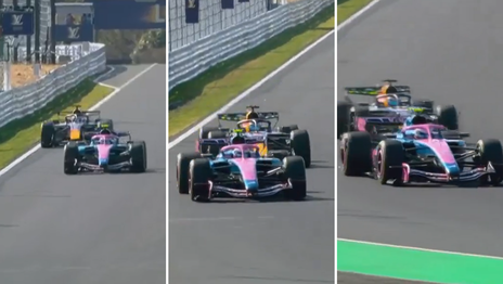 La peligorsa maniobra entre Colapinto y Verstappen que terminó con sanción para el piloto argentino La peligorsa maniobra entre Colapinto y Verstappen que terminó con sanción para el piloto argentino