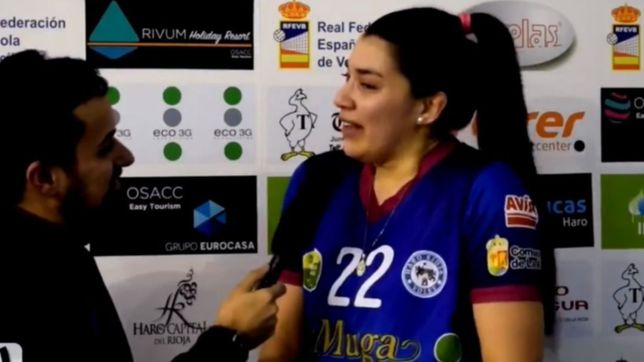 video: una exjugadora de las lobas quedo al borde del llanto por la final de gimnasia