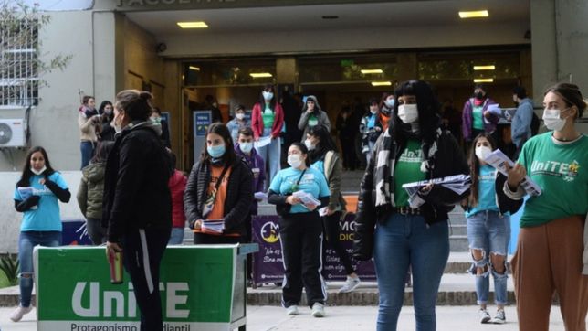 asi arranco la eleccion estudiantil en la unlp