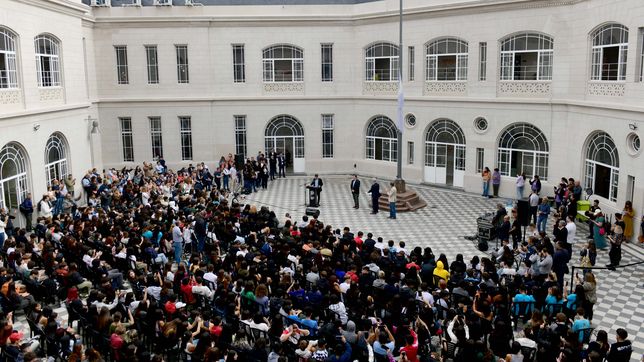 inauguraron la obras en el normal 1 y ya luce renovado