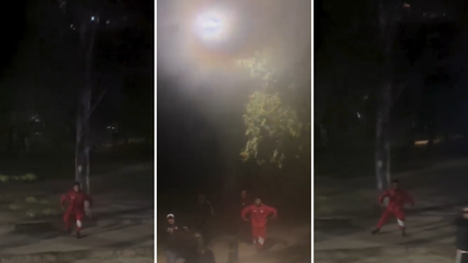 El video que grabó un jugador de Flamengo y que acusa a un hincha de Estudiantes de actos racistas