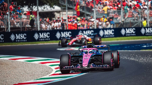 colapinto estuvo a segundos de los puntos pero termino detras de gasly en monza