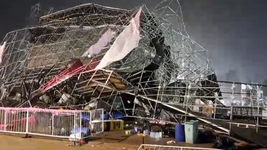 los impactantes videos del temporal en la fiesta bresh los impactantes videos del temporal en la fiesta bresh