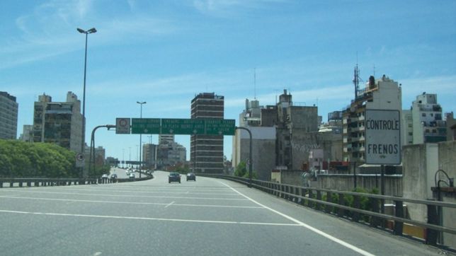 cerraron un tramo de la autopista la plata-buenos aires por obras