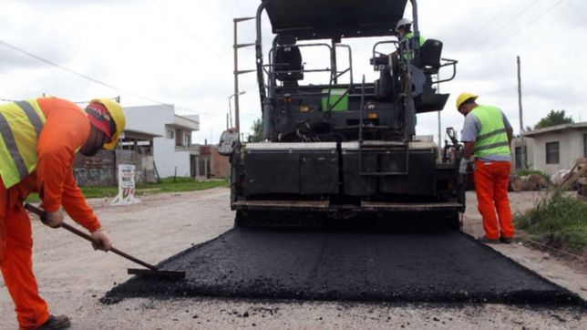 repavimentaron la transitada avenida 32 a la altura de melchor romero