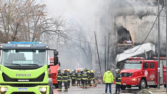 ¿que paso minutos antes de que se desatara el fuego en el deposito?