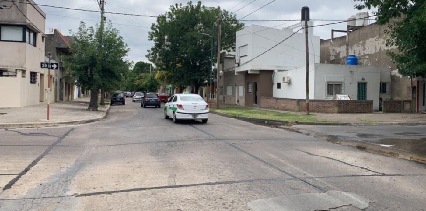 Marcas del choque de carolina piparo y la moto de Buzali