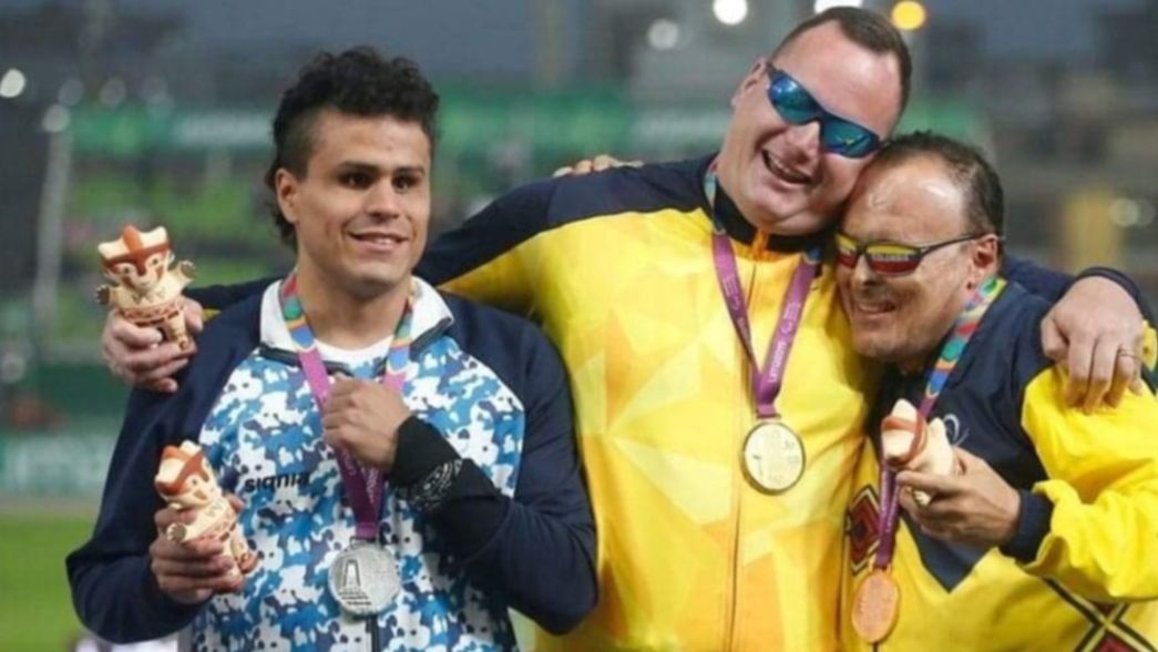 El platense Antonio Ortiz ganó una medalla de plata en los Juegos Parapanamericanos y va por más