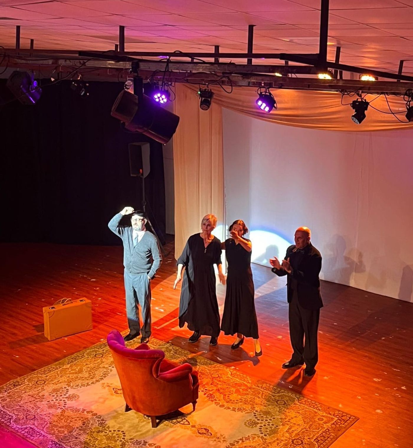 El Max Nordau recuperó un espacio para el teatro en su histórico auditorio