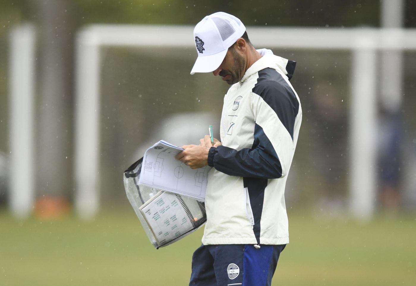 Gimnasia amistoso Estancia Chica pretemporada Zaniratto