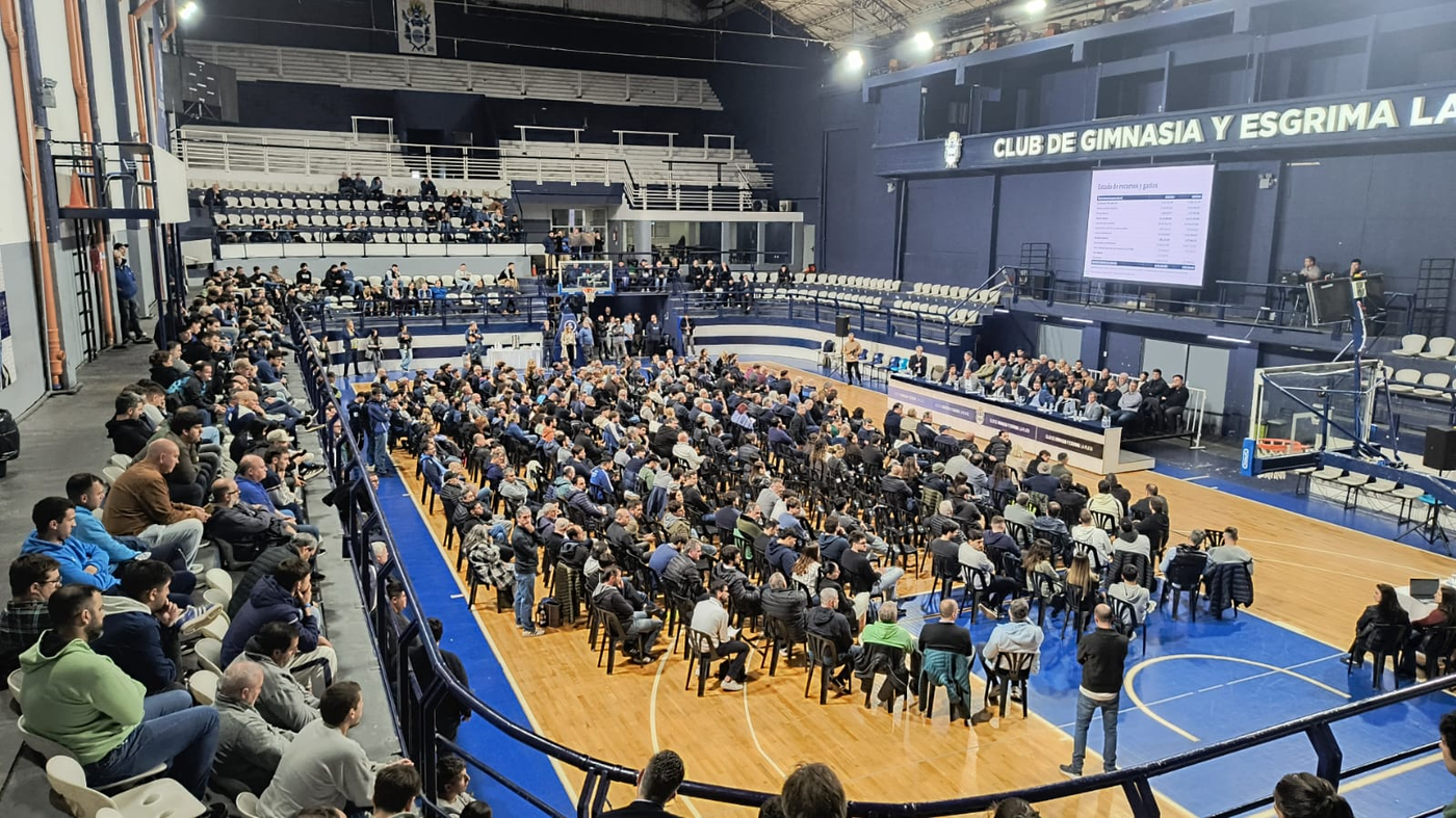 La Asamblea de Gimnasia en la Sede.