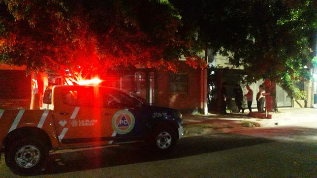 robo, fuga de gas y panico en un barrio de la plata: podria haber explotado