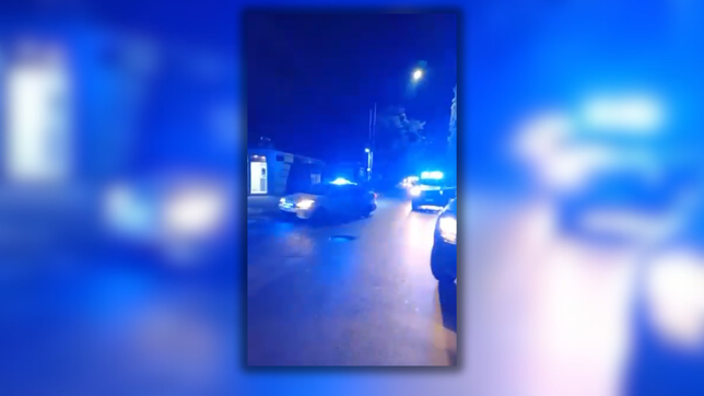 una nena convulsiono en el centro y la policia monto un cordon sanitario para salvarla