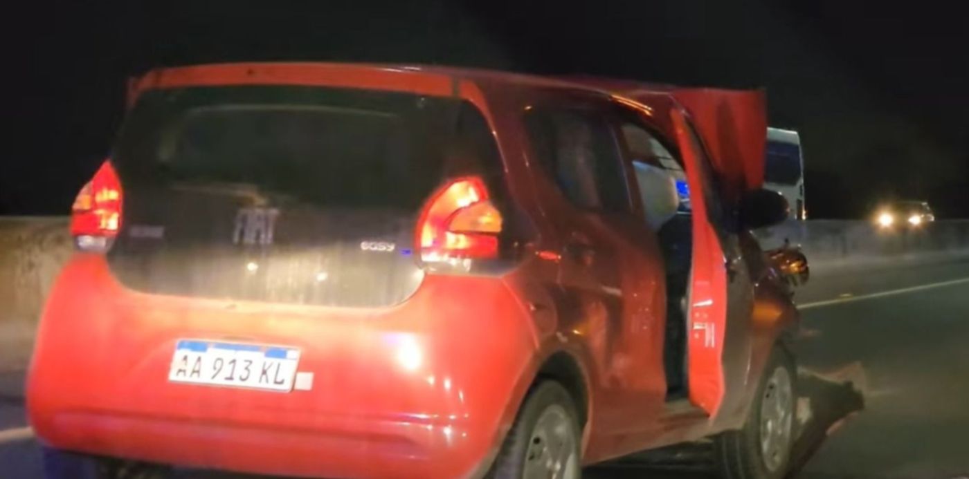 accidente- autopista - triple choque