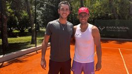 el increible entrenamiento de tomy etcheverry junto a rafa nadal el increible entrenamiento de tomy etcheverry junto a rafa nadal