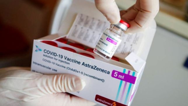 el domingo llegan al pais 864.000 nuevas vacunas de astrazeneca